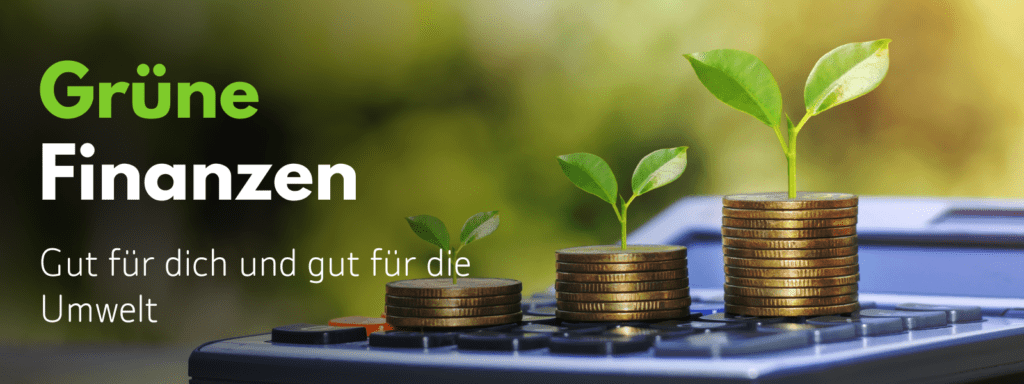 Greenfinancemindset banner grüne Finanzen